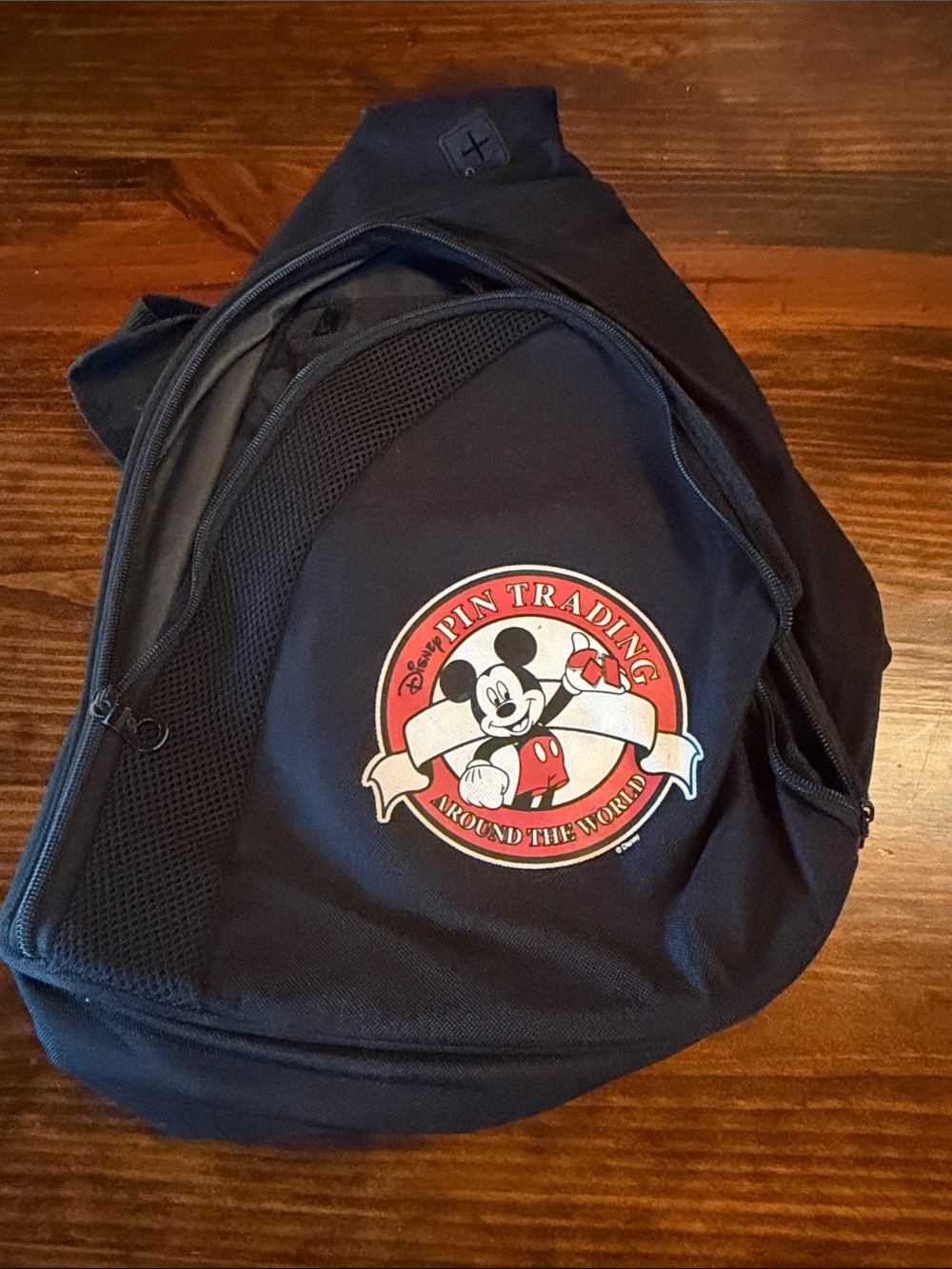 Disney Parks Pin Trading Crossbody Sling Bag